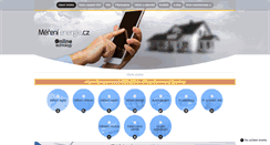 Desktop Screenshot of merenienergie.cz